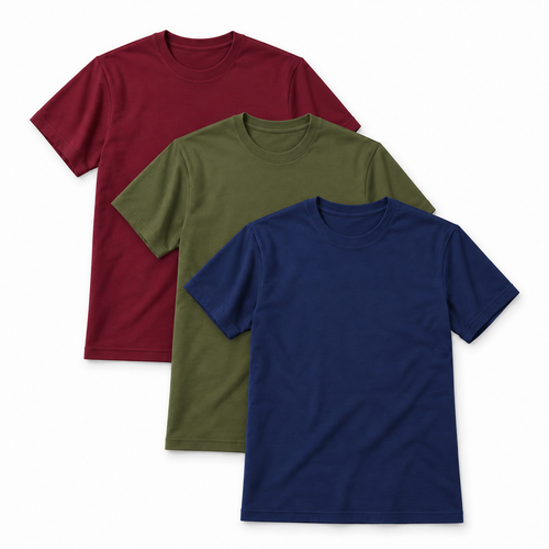 Stretch T-Shirt - Crew Neck