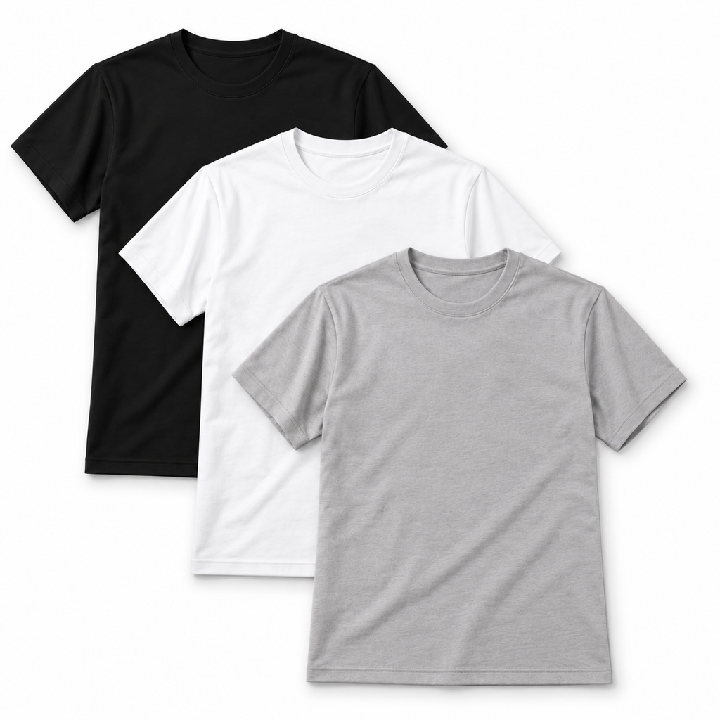 Stretch T-Shirt - Crew Neck