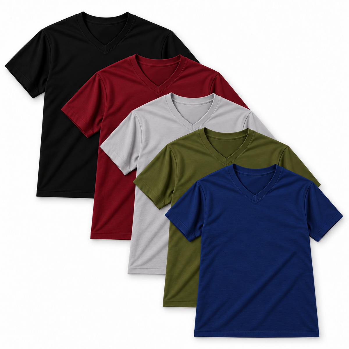 Stretch V-Neck T-Shirt