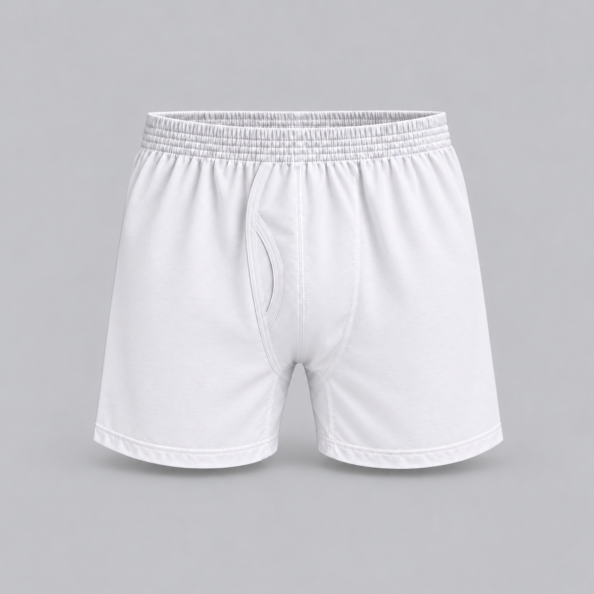 Men's White Boxer Shorts